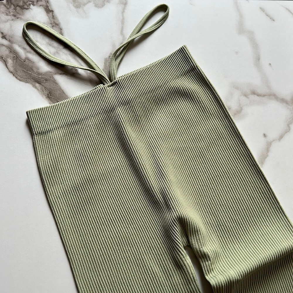 Pistachio Green Zara Leggings